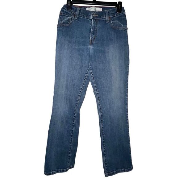 Levi's Womens Size 6 Jeans Blue Faded Cotton Blend Relaxed Fit‎ Bootcut - Picture 2 of 11